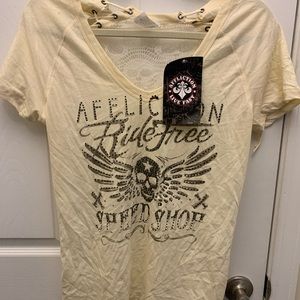 Affliction Women’s Shirt Size Medium New